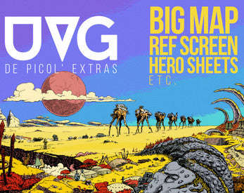 Ultra Violet Grasslands RPG 2.0 GM Screen (1027) (RPGs)