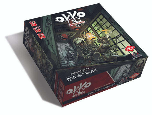 Okko Chronicles Cycle of Water Quest into Darkness (Board Games)