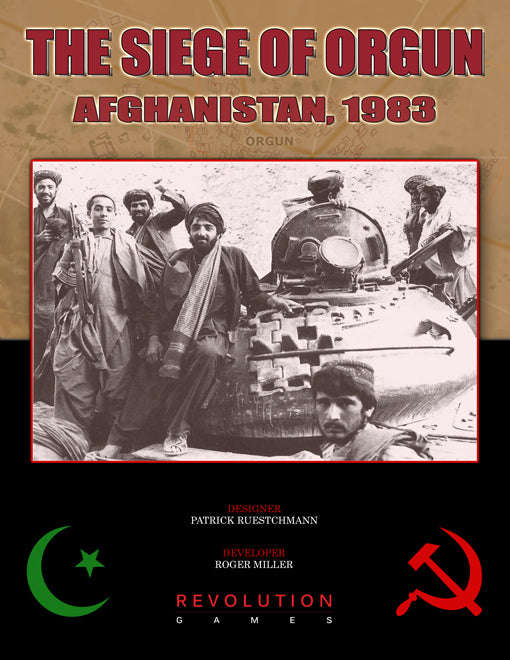 The Siege of Orgun Afghanistan 1983 Ziplock (Board Games)