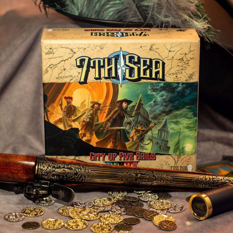 7th Sea City of Five Sails Card Game (Card Games)