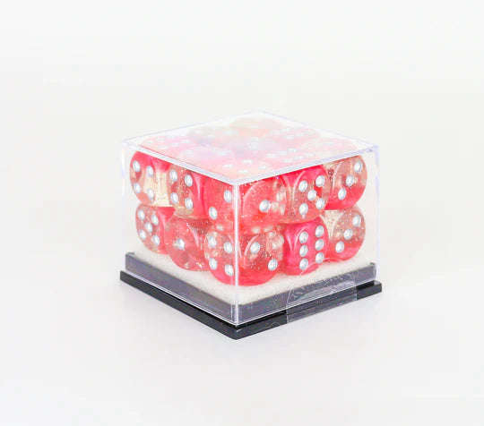D6 Dice Set (18) 12mm Diamonds (Dice Sets & Games)