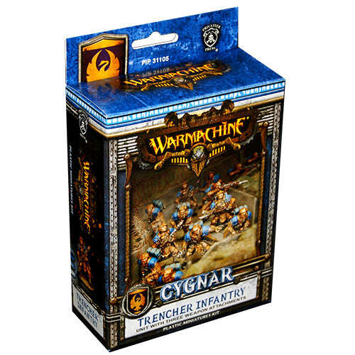 Warmachine Cygnar Trencher Infantry OOP (Miniatures)