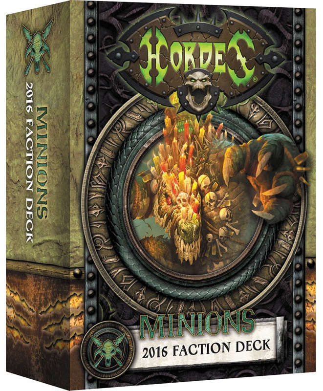 Hordes Minions 2016 Faction Deck OOP (Miniatures)