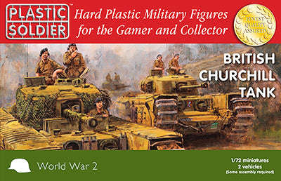 1/72 WWII British Churchill Tank (Miniatures)