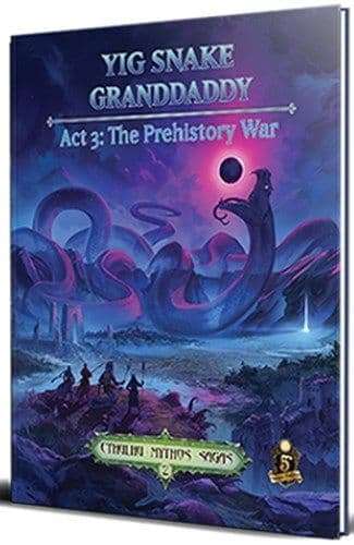 Cthulhu Mythos Yig Snake Grandaddy Act 3 The Prehistory War (Board Games)