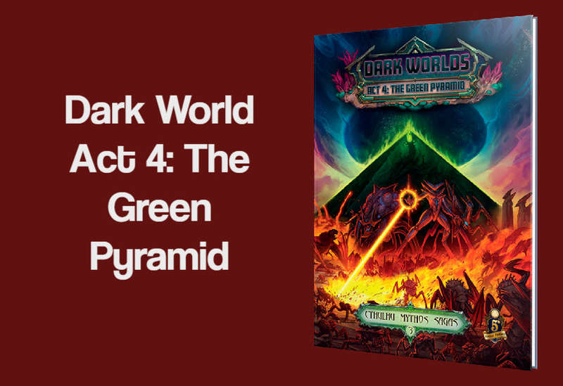 Cthulhu Mythos Dark Worlds Act 4 The Green Pyramid (Board Games)