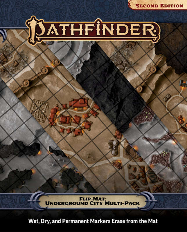Pathfinder FlipMat Underground City MultiPack (RPGs)