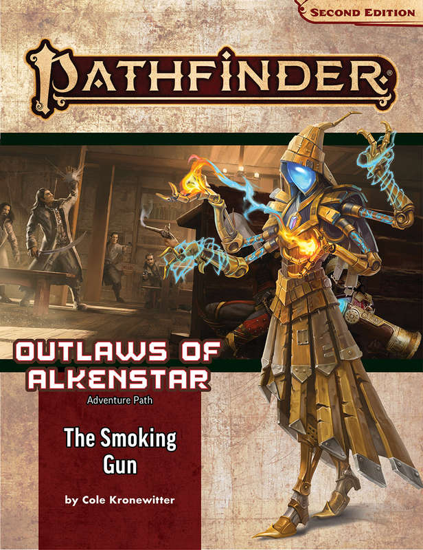 Pathfinder Adventure Path The Smoking Gun (Outlaws of Alkenstar 3 of 3) (RPGs)
