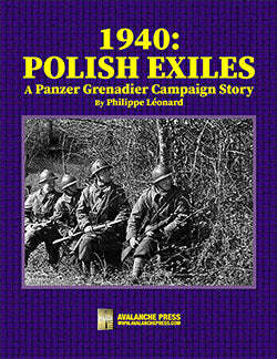 Panzer Grenadier Fall of France Polish Exiles (Board Games)