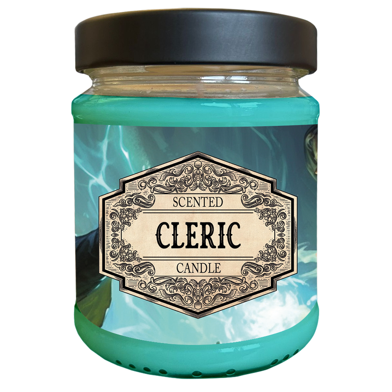 Scented Candle Cleric with Surprise Dice (Dice Sets & Games)