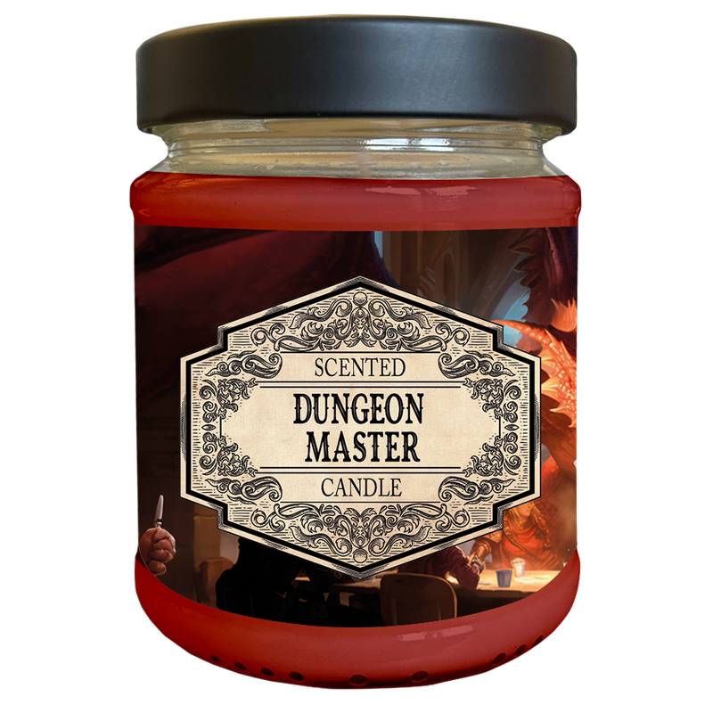 Scented Candle Dungeon Master with Surprise Dice (Dice Sets & Games)