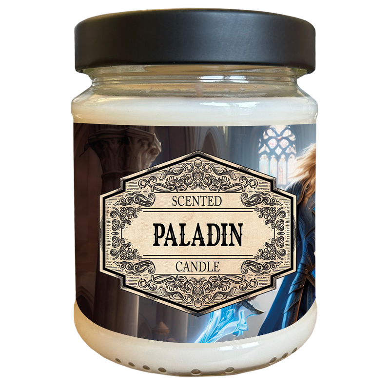 Scented Candle Paladin with Surprise Dice (Dice Sets & Games)