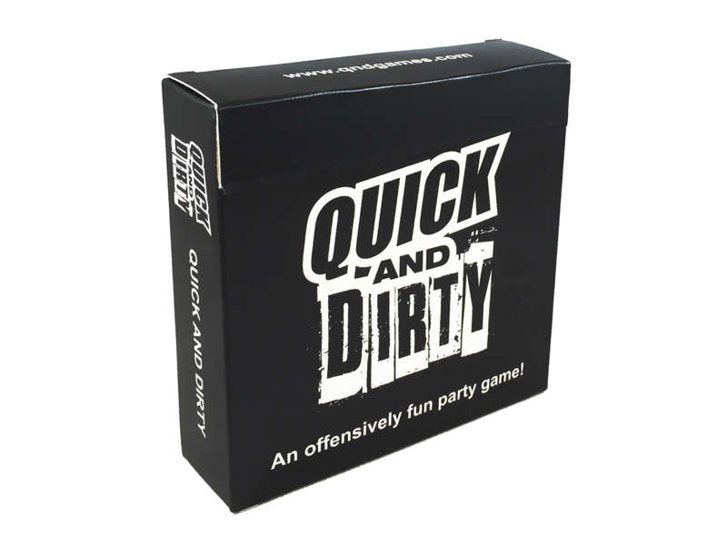 Quick and Dirty Black Edition (Board Games)