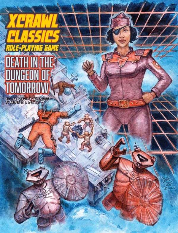 Xcrawl Classics No. 4 Death in the Dungeon of Tomorrow (RPGs)