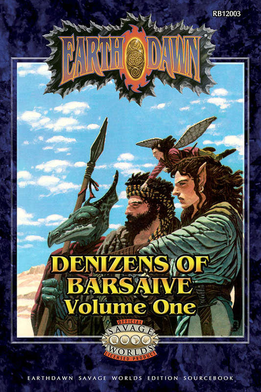 EARTHDAWN DENIZ OF BARS V.1 Savage Worlds (RPGs)
