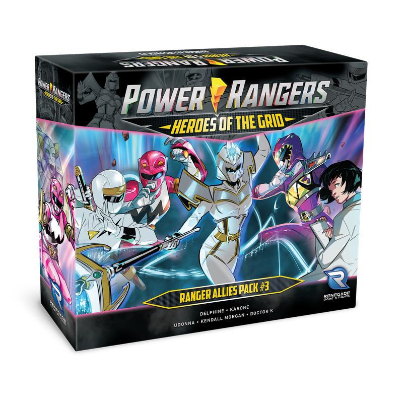 Power Rangers Heroes of the Grid Allies Pack 3 (Board Games)