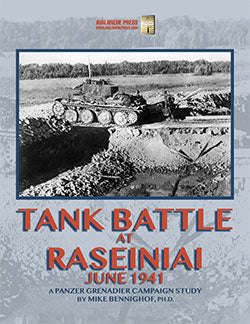 Panzer Grenadier Fire in the Steppe Tank Battle at Raseiniai (Board Games)