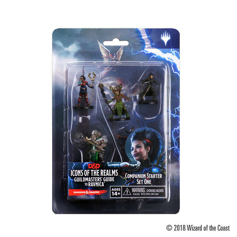 D&D Minis Icons of the Realms Set 10 Guildmasters Guide to Ravnica Set 1 (Board Games)