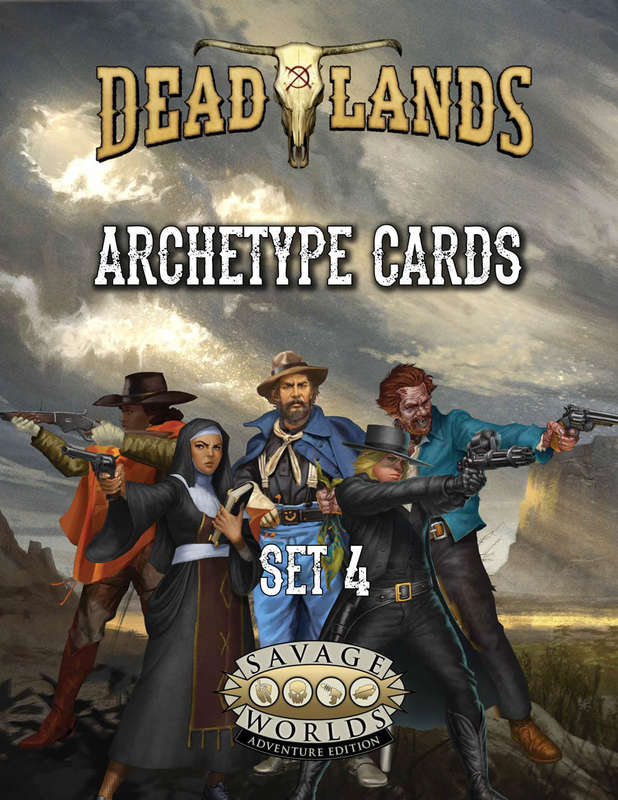 Deadlands The Weird West High Plains Archetypes Set 4 (RPGs)