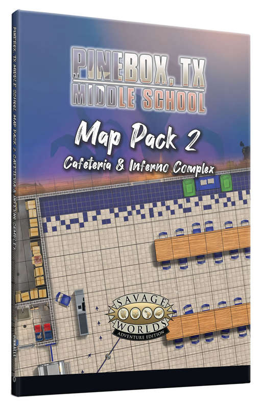 Pinebox Middle School RPG Map Pack 2 (Maps)