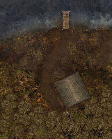 Deadlands NOIR MAP BAYOUS (Maps)