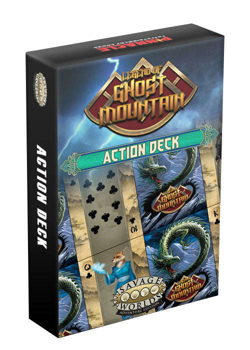 Savage Worlds RPG Legend of Ghost Mountain Action Deck (RPGs)
