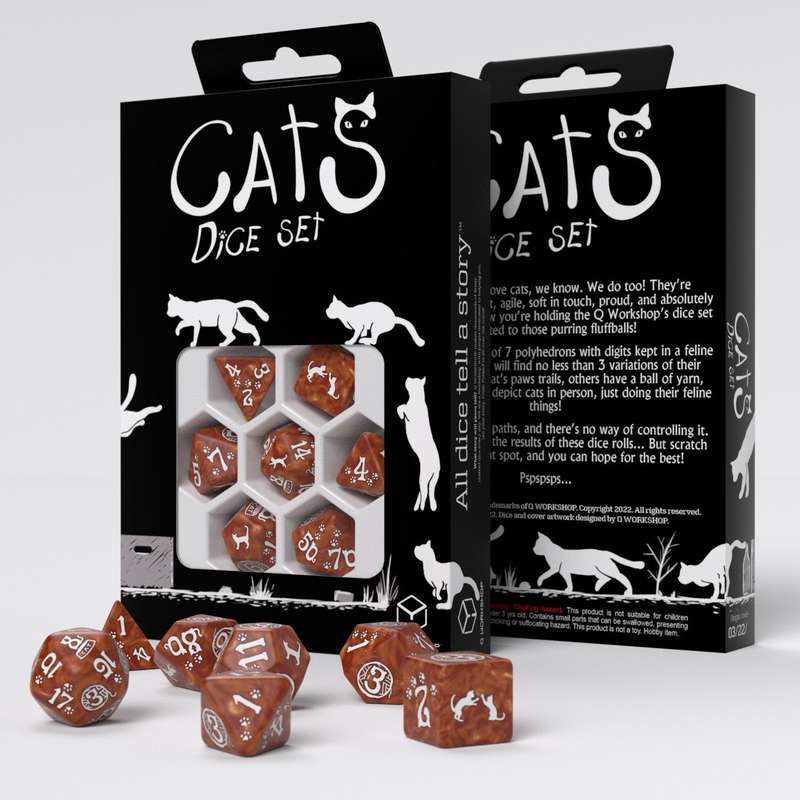 CATS Dice Set Muffin (SCAT02) (Dice Sets & Games)
