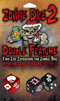 Zombie Dice 2 Double Feature (Dice Sets & Games)