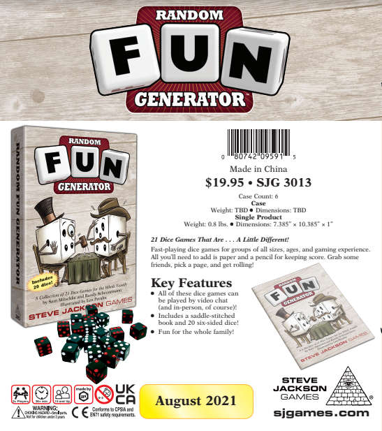 Random Fun Generator (Board Games)