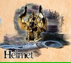 Player Token Gold Color Helmet In Metal Alloy (Board & Card Game Accessories)