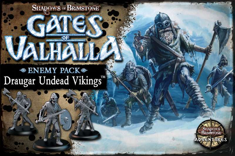 Shadows of Brimstone Draugar Undead Vikings (Board Games)