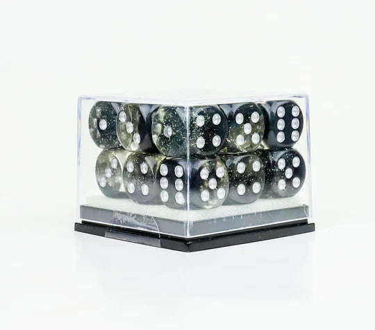 D6 Dice Set (18) 12mm Spades (Dice Sets & Games)