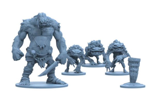 Godtear Halftusk Warden of the Stonekin Isle (Board Games)