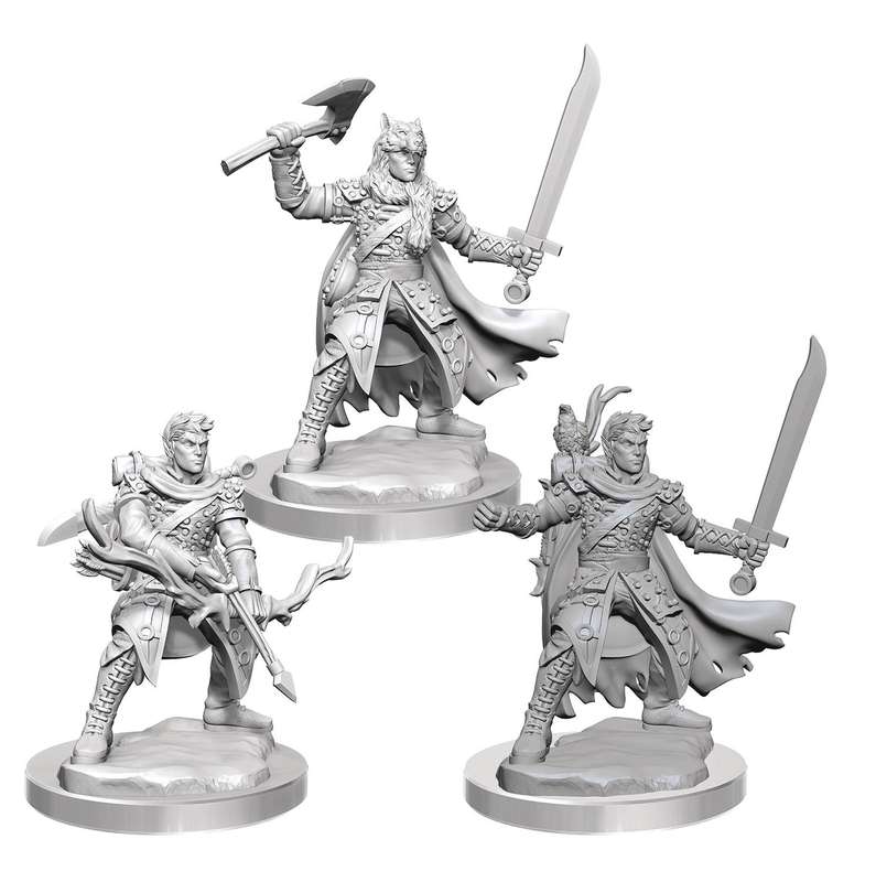 D&D Frameworks W02A Male Half-Elf Ranger (Board Games)
