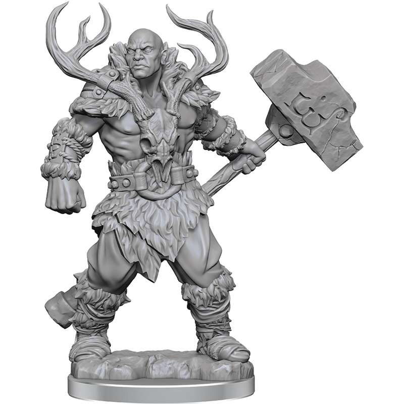 D&D Frameworks W02A Goliath Barbarian Male (Board Games)