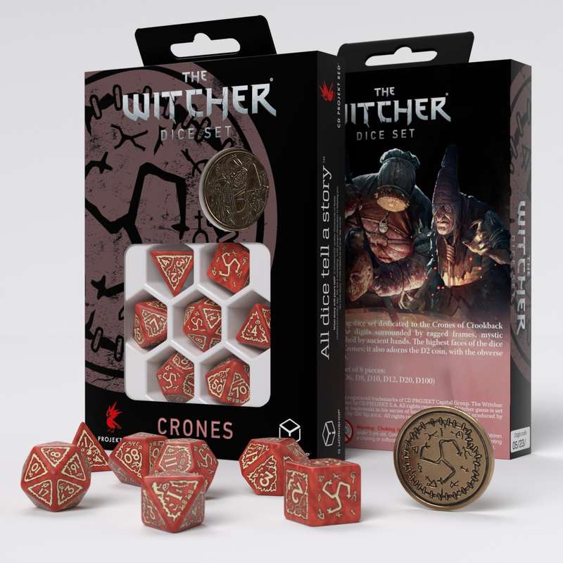 The Witcher Dice Set Crones Brewess (Dice Sets & Games)
