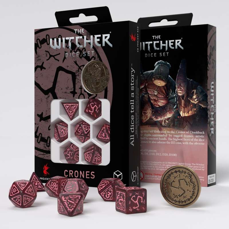 The Witcher Dice Set Crones Whispess (Dice Sets & Games)