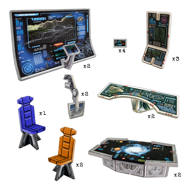 Galactic Consoles (Board & Card Game Accessories)
