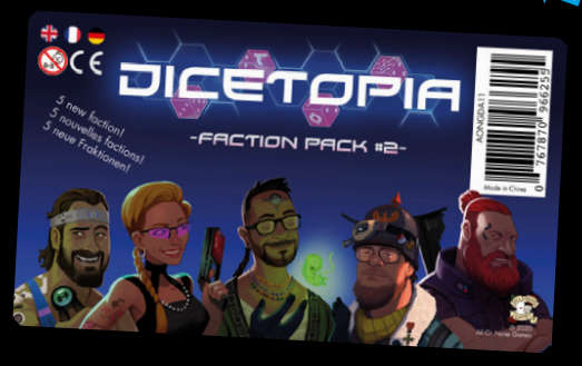 Dicetopia Faction Pack 2 (Board Games)