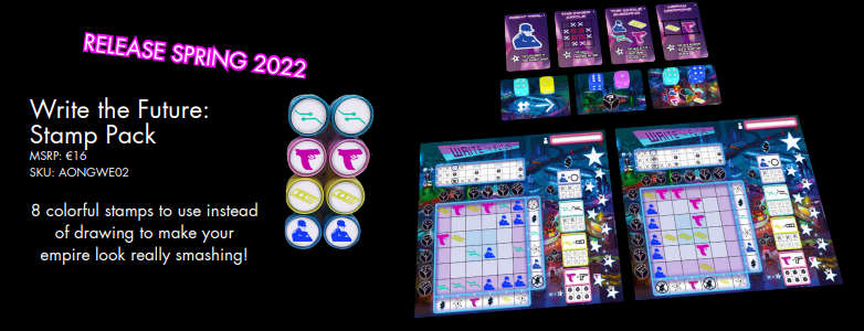 Write the Future Stamp Pack (Board Games)