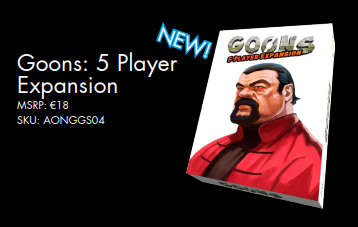 Goons 5th Player Expansion (Board Games)