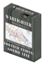 Warfighter WWII Mediterannean Exp 79 Gothic Line (Fortifications) (Board Games)