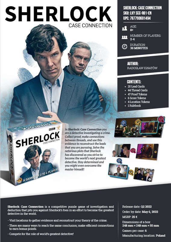 Sherlock Case Connection (Board Games)