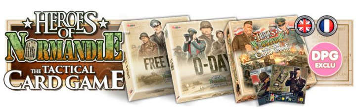 Heroes of Normandie Tactical Card Game Neptune Pledge OOP (Card Games)