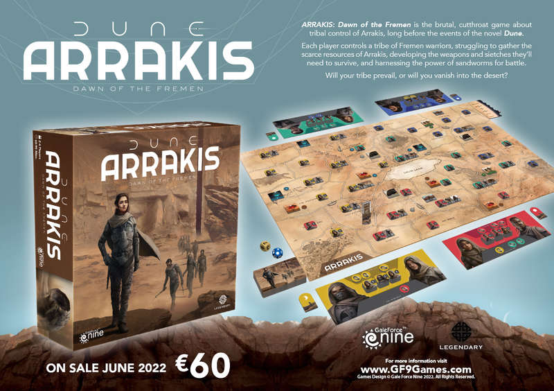 Dune Arrakis Dawn of the Fremen US (Board & Card Game Accessories)