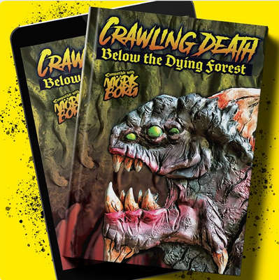 Mörk Borg RPG Crawling Death Beneath the Dying Forest (RPGs)