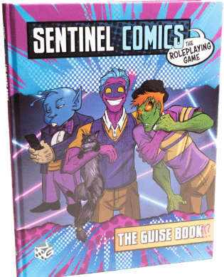 Sentinel Comics The Roleplaying Game Guise Book! (Board Games)