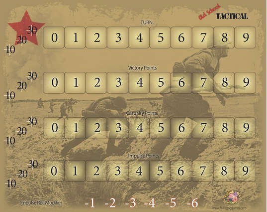 Old School Tactical V1 East Front 2nd. Edition Playmats OOS (Board Games)