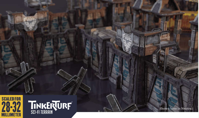 Sci-Fi Guard Tower Add-on - Neutral Theme (Miniatures)