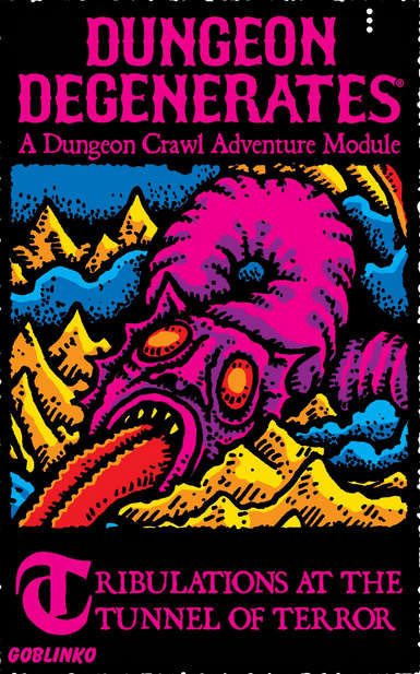 Dungeon Degenerates Tribulations at the Tunnel Terror (Board Games)